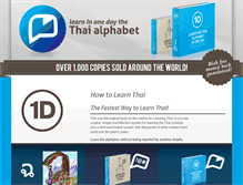 Tablet Screenshot of learnthaiinaday.com